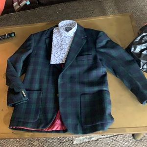 Tommy Hilfiger black watch blazer